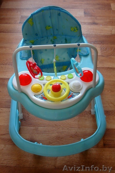 Продам ходунки музыкальные 8-ми колесные, состояние идеальное. Съемная игровая п - Изображение #1, Объявление #944920