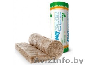 Утеплитель в рулонах - маты Knauf ТЕПЛОрулон 041 — 18 м.кв. - Изображение #1, Объявление #1435576