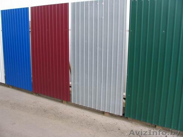 Крашенный и оцинкованный профлист С8 и C21. Доставка бесплатно. - Изображение #1, Объявление #1485848