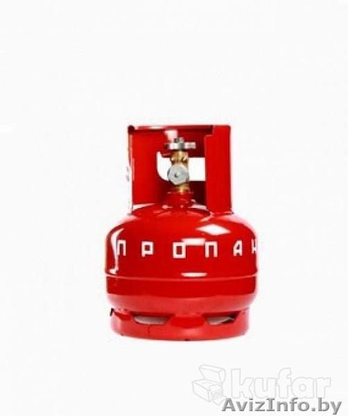 баллон газовый 5 литров под вентиль - Изображение #1, Объявление #1577405