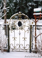 Кованые козырьки, ворота, двери, ограды, решетки - Изображение #2, Объявление #1073884