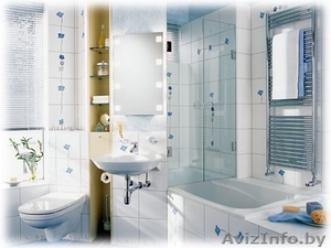 Сантехнические работы: подключение сантехники (ванна,  унитаз,  мойка,  умывальник)