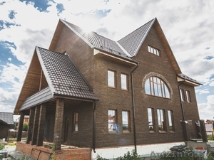 Крыша - кровельные материалы - металлочерепица,  профнастил