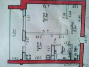 1- комнатная квартира на аэродроме по ул хруцкого улучшенной планировк - Изображение #1, Объявление #1331404
