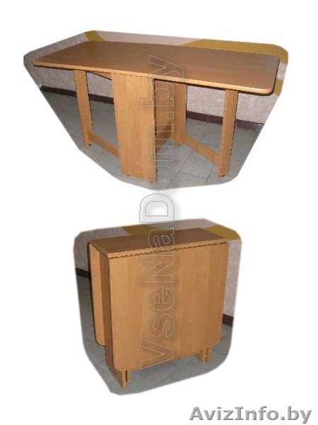 столы обеденные и столы-книги. стулья хром, полимер. доставка по РБ - Изображение #2, Объявление #364637