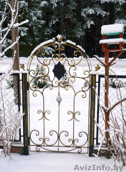 Кованые козырьки, ворота, двери, ограды, решетки - Изображение #2, Объявление #1073884