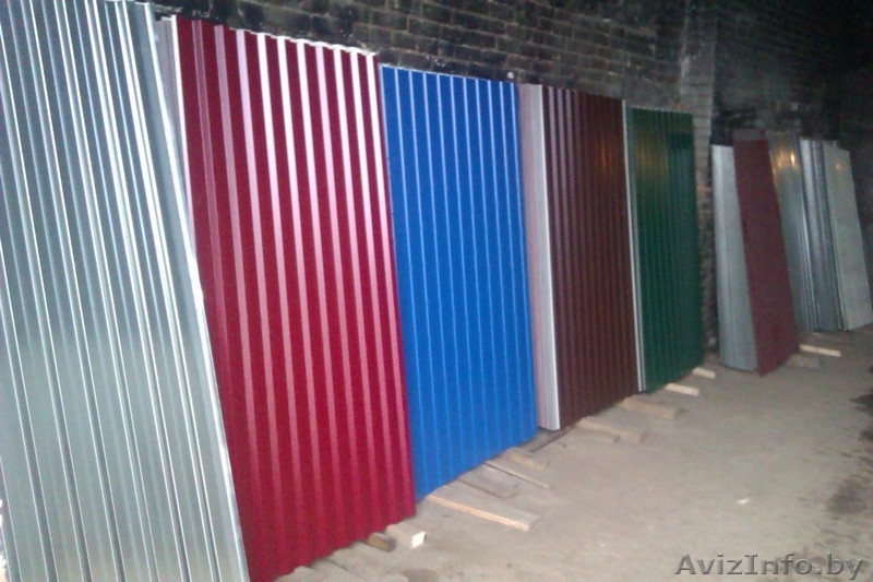 Крашенный и оцинкованный профлист С8 и C21 в Полоцке - Изображение #1, Объявление #1464451