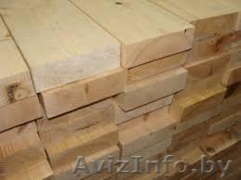 Пиломатериалы: доска пола, бруски,обрезная и необрезная доска,имитация бруса - Изображение #1, Объявление #1484928