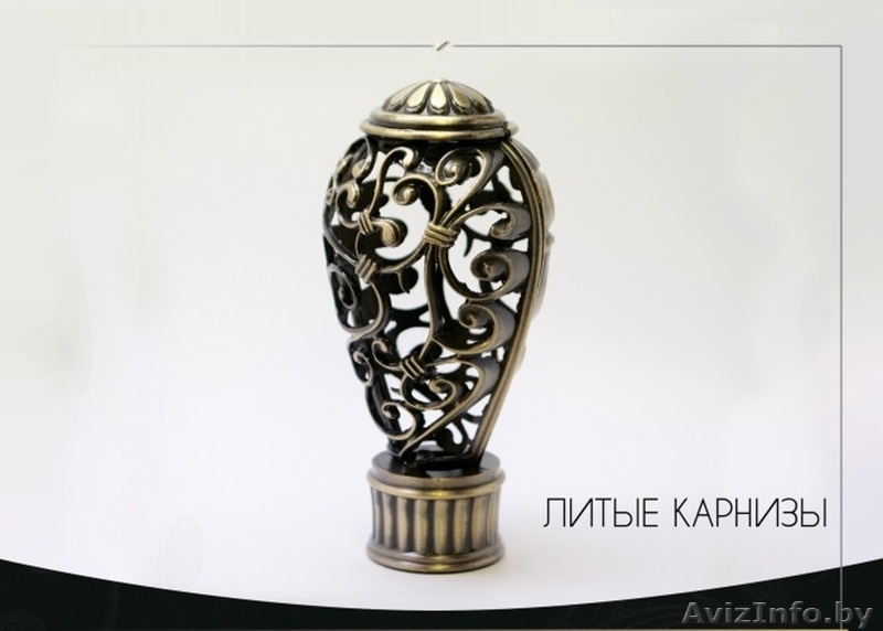 Карнизы кованные, карнизы потолочные, карнизы трубчатые - Изображение #2, Объявление #1549630